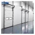 Industrial electric turning lifting door, dedicated sliding door for cold storage, insulated cold storage door