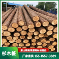 Hongyuan Building Materials Greening Pole, Fir Pile, Construction Site, Non deformable Source Manufacturer