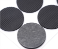 Self-adhesive EVA foam rubber pad, table and chair pad, black circular EVA foot pad, self-adhesive die cutting