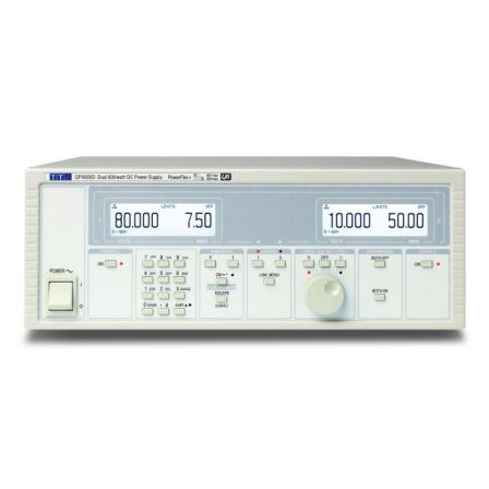 QPX600DP Aim-TTi desktop power supply, output voltage 0-80V, 600W