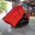 Engineering concrete crawler transport vehicle Agricultural crawler transport vehicle Hand supported sand dump truck manufacturer