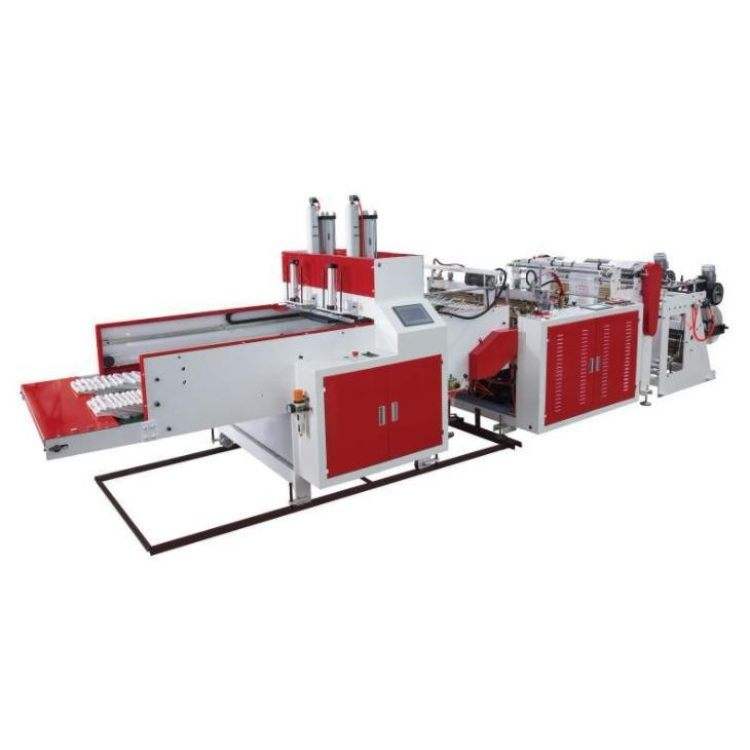 Fully automatic high-speed vest bag making machine with dual channels welcomes everyone to come and purchase