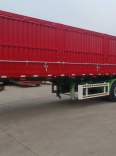 Crawler type dump semi trailer with strong lifting force for logistics transportation, and multiple specifications for flying