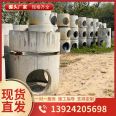 Finished square inspection well manufacturer's spot concrete reinforced cable well power well base cement prefabricated shaft