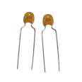 Dushi capacitor 102K 103K 104K 105K series in-line Ceramic capacitor can be customized