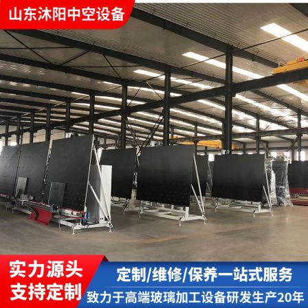 Hollow glass unloading machine, vertical loading machine, fully automatic gluing machine, and repair free corner are the characteristics of unmanned chemical plants