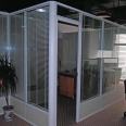 Houshayu gypsum board partition wall, glass partition, louver partition profile DLZS076, durable