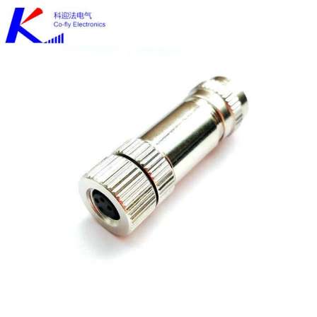 Keyingfa all metal M8 shielded needle screw compression self connector