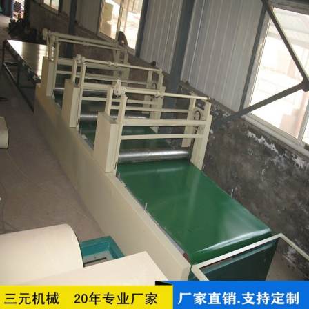 Composite straw tile making machine roof corrugated tile production equipment with low process flow and high labor efficiency