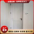 High grade American style white painted wooden doors for interior decoration, space doors, and fast delivery