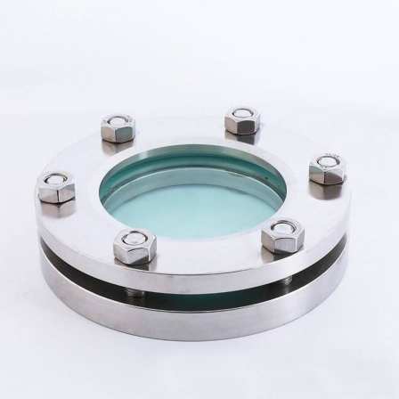 Flat welding clamp observation hole stainless steel combination container sight glass HG/T21620 HGJ501