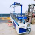 Screen concave solid wood frame, wood decoration, bread covering machine, PVC film pasting machine, automatic rolling and rolling of adhesive