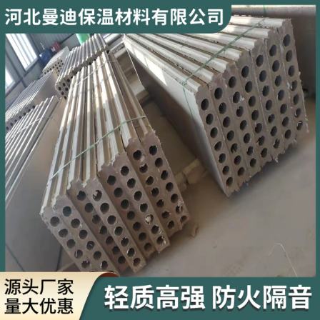 Mandy GRC lightweight partition board prefabrication Foam concrete wall board fireproof and sound insulation construction is convenient