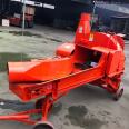 Mobile Three Wheel Grass Chopper Pig, Cow, and Sheep Silage Chopper Rape Straw Crushing and Rolling Machine