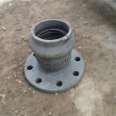 BS EN12842 standard ductile iron fittings for PVC pipes with cast ductile iron flanges