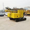 Light and Volt Ground Nail Pile Screwing Machine Crawler Mountaineering Tiger Pile Driving Machine Hydraulic Spiral Drilling Machine