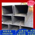 100x100 square tube Q355D seamless square tube Xinyueda road guardrail handrail 18 × 51 galvanized hexagonal pipe