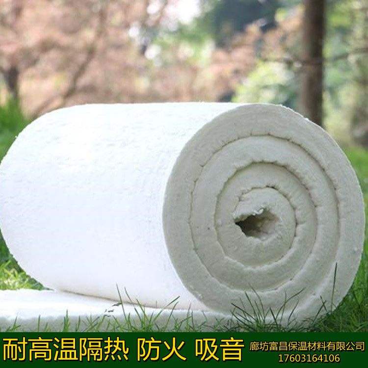 Liaoning aluminum silicate needle punched blanket refractory fiber blanket for power plants