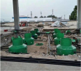 OLOEY load-bearing Sinopec oil tank manhole cover waterproof and anti-static fiberglass
