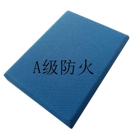 Soft bag fabric sound-absorbing board, glass wool anti-collision board, colored fabric sound-absorbing board, acoustic material