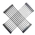 Unidirectional tensile plastic geogrid has strong bearing capacity for acid alkali corrosion resistance, reinforced roadbed, and highway maintenance