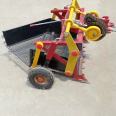 Underground fruit digging machine, four wheel tractor, with vibrating screen type peanut harvesting machine