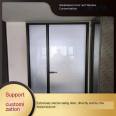 Moisture-proof tempered glass flush door, Qianbaishun door, window, bedroom, small balcony, 5-7 days shipping