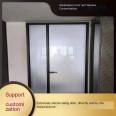 Qianbaishun doors and windows are shipped within 10 days to save space. Kitchen aluminum alloy swing doors