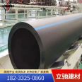 PE water supply pipe manufacturer, 0.6mpa, 355 PE pipes and fittings for farmland irrigation, available directly from stock