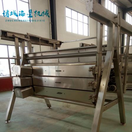 Poultry vertical depilatory machine, meat duck essence depilatory machine, automatic temperature control, soaking and scalding pool, A-shaped depilatory machine for meat chicken