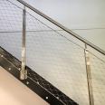 Hengding Fall Arrest 304 Stainless Steel Rope Net Ceiling Fall Arrest Fabric Woven Mesh with Various Apertures Customized as Required