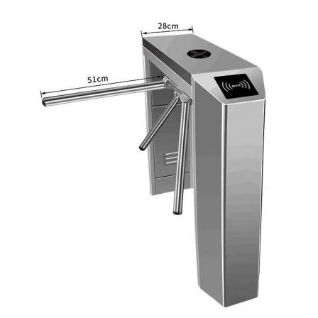 Self service ticket checking machine, three roller gate, scenic spot ticket checking system, automatic gate machine, stable performance