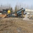 Large stone sand making machine, pebble crushing equipment, stable operation, mobile sand making machinery, Zhicheng