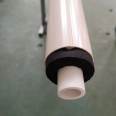 Two petal PVC pipe, semi circular pipe, PVC Haval pipe, PVC pipe manufacturer Haochang HC