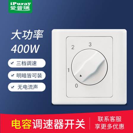 Fan ceiling fan governor speed control switch Motor governor 220V floor mounted electric fan switch