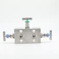 HDS3M Parker three-valve manifold with temperature resistance of 260 ° C and pressure resistance of 6000psi in stock