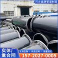 Chengyuan supplies dual resistance coated composite steel pipes for mining, with long service life of coated steel pipes