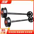 Tieyuan Railway_ 1 ton to 600 gauge mining truck wheels_ 3T solid track wheel set