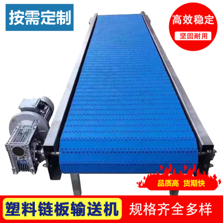 Plastic chain conveyor, chemical conveyor belt, high-temperature resistant nylon assembly line, food, seafood, and fruit drying line