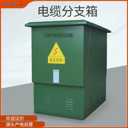 10kV European outdoor high-voltage cable branch box, 1.5 iron stainless steel branch box, directly sold by manufacturers