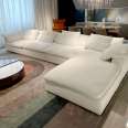 RH Cloud Sofa Down Fabric Sofa Italian Light Luxury Linen Combination Villa Living Room Furniture