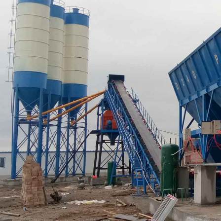 Building concrete mixing plant Cement mortar mixing plant is equipped with one station to purchase Bolan machinery as needed