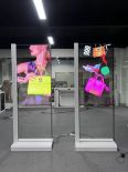 LG Transparent Display 55 inch OLED Transparent Screen Vertical Advertising Machine - Touch Screen - Digital Signage