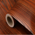 Wholesale wood grain film color changing film PVC self-adhesive Korean LG Samsung Hanhua 3M environmentally friendly flame retardant doorstep installation