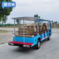 Scenic Area Four Wheel Electric Sightseeing Vehicle 2-23 Seats Electric Touring Sightseeing Vehicle Park New Energy Ferry Vehicle