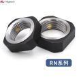 Heavy duty lock nut for screw fixed seat bearing, two nut combination type HLB HLBM HLBC HLBS