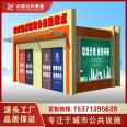 Domestic garbage recycling station, rural mobile garbage room, fixed Waste sorting room, environmental sanitation, regular Waste sorting