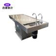 Manufacturer customized 304 stainless steel corpse storage pool for laboratory use, electric lifting dissection table, corpse soaking pool