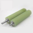 Production of polyurethane coated roller with chrome plated galvanized heating and cooling grid pattern high-speed dynamic balance roller