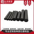 High purity graphite rod with positive and negative electrode conductivity, high purity composition, high temperature resistance, porous carbon rod, North Stream graphite, and wide range of applications